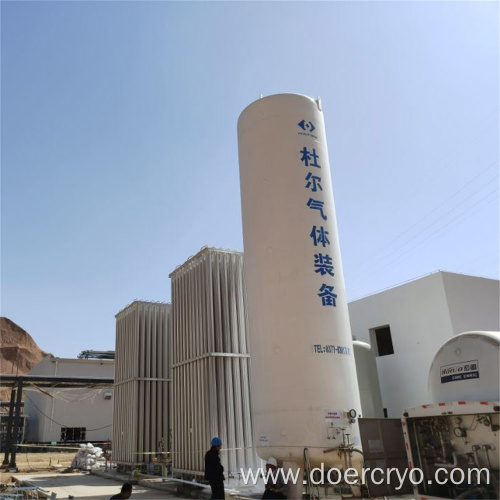 5-200m3 Liquid Cryogenic Nitrogen Storage Tank For Sale
